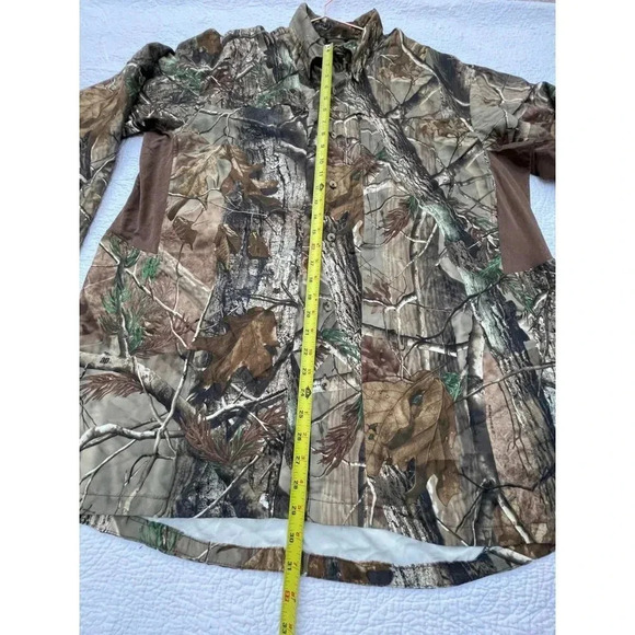 RedHead Long Sleeve Button Down Oak Vented Hunting Shirts Camo Brown Sz XL - Picture 8 of 12